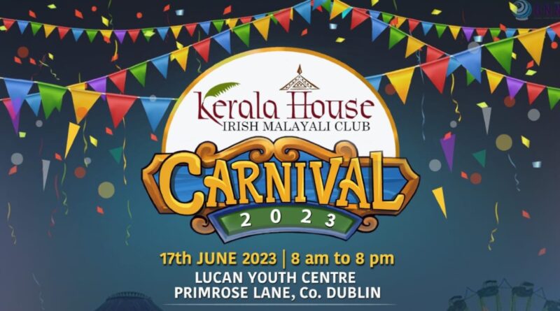 Kerala House Carnival 2023, Lucan Youth Centre, Primrose Lane